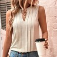 thumbnail image 5 of Womens Summer Tops Trendy Boho Tight Tank Tops For Women Athletic Pack Boho Tunic Tops For Women 100 Percent Cotton V Neck T Shirts Women Plus Size, 5 of 6