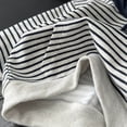 thumbnail image 3 of Wxolcjlv Toddler Boys Pullover Hoodie Color Block Stripe Contrast Hood Solid Long Sleeve Fall Winter Basic Sweatshirt with pockets, Sizes 6-16, 3 of 3