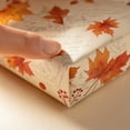 thumbnail image 6 of Thanksgiving Gifts Wrapping Paper,27.56x19.69 Inch Pumpkin Maple Leaf Themed Cozy Gift Wrap Paper,Perfect for Holiday Gifts Making and Fall Party Prep, 6 of 8
