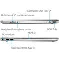 thumbnail image 4 of HP 15 Laptop, 11th Gen Intel Core i5-1135G7, 16GB DDR4 RAM, 512GB PCIe SSD, 15.6"HD(1366 x 768), Touch-Screen, Intel Iris Xe,Wifi 5, Windows 11 Home, Silver, 4 of 5