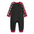 thumbnail image 7 of KelaJuan Christmas Family Pajamas Matching Set, Letters Print Long Sleeve Tops with Plaid Pants Sleepwear Loungewear, 7 of 7
