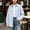 A Blue, variant on Girls Button Down Shirts Long Sleeve Loose Fit Gradient Color Lightweight Jacket Lapel Casual Basic Shirt Pink Size 7