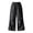 Black, variant on Girls Cargo Parachute Pants Elastic Waist Wide Leg Streetwear Hip Hop Dance Trousers with Pockets Boys Girls Cargo Pants(Yellow,9-10 Years)