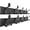 Matte Black4, variant on SKOLOO Lightweight Wall Mounted Coat Rack, 17 Inch Modern Coat Hanger for Entryway, Bathroom, Garage, 9 Hooks with 16cm Wide Spacing Design, Matte Black