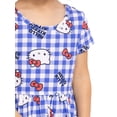 thumbnail image 3 of Hello Kitty Toddler Girl Allover Print Dress with Short Sleeves, Sizes 12M-5T, 3 of 7
