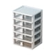 thumbnail image 2 of Fiudx Organizador de Escritorio, Caja de Almacenamiento con Cajón Transparente, Soporte Multifuncional para Cosméticos, Joyero Apilable, Ideal para Usar Como Mueble de Escritorio, Solución para Orden, 2 of 6