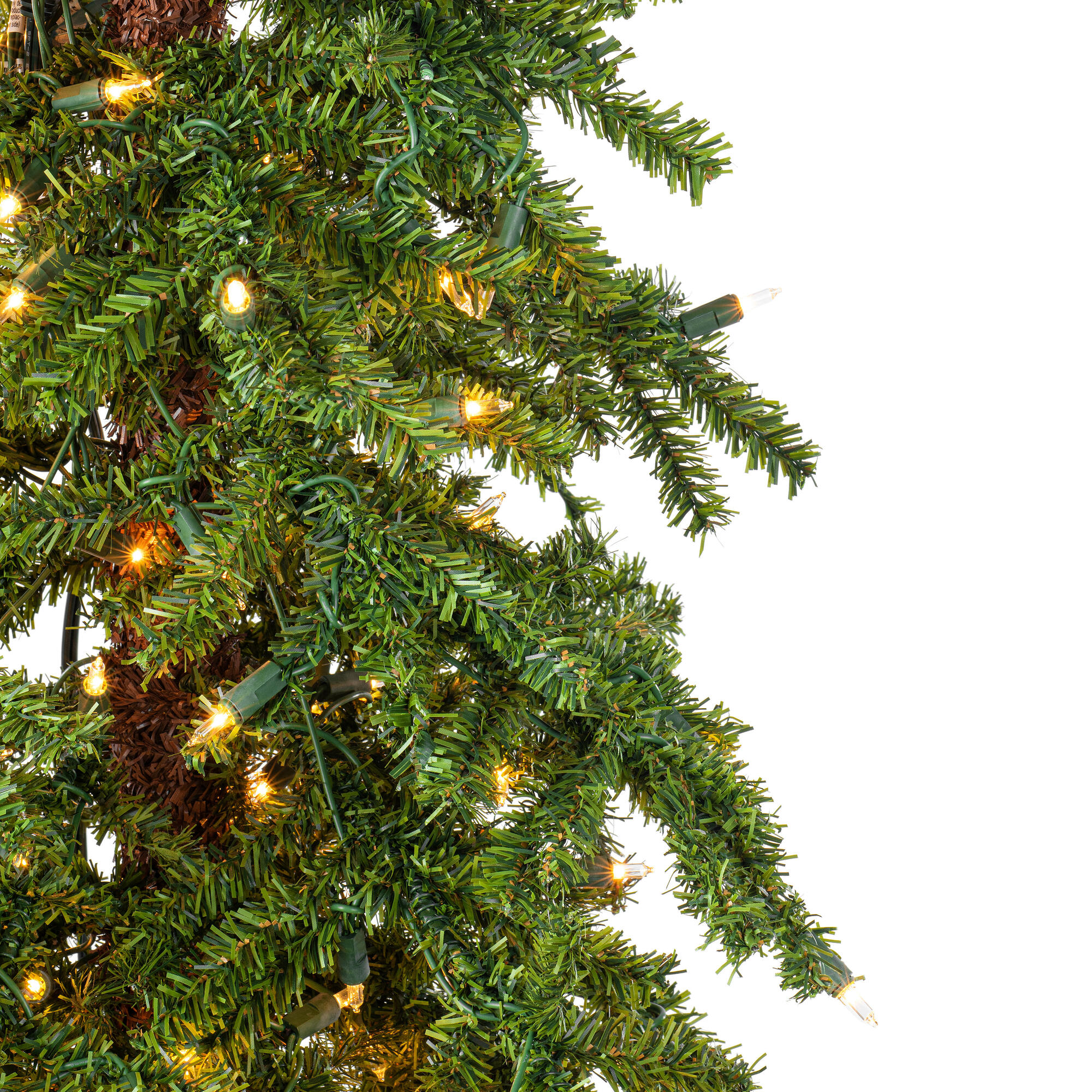 Vickerman 7' x 44" Natural Alpine Artificial Christmas Tree with 921 PVC tips and 300 clear lights. - image 4 of 6