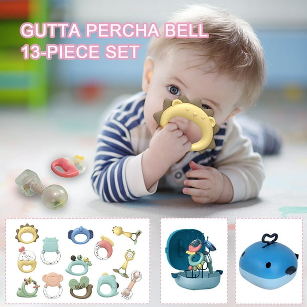 Bebé sonajero juguetes hirviendo mordedor recién nacido calmante