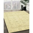 thumbnail image 2 of Ahgly Company Indoor Rectangle Abstract Mustard Yellow Abstract Area Rugs, 5' x 8', 2 of 6