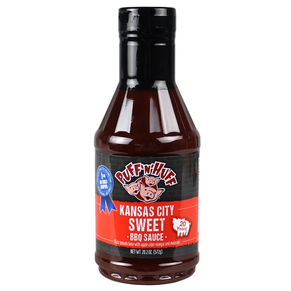 Three Little Pigs Kansas City Sweet BBQ Sauce 19.1 oz