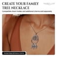 thumbnail image 7 of Birthstone Pendant Necklace for Boy Mom or Grandma by Ginger Lyne Sterling Silver CZ Family Birthday Charm, 7 of 7