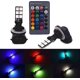 thumbnail image 1 of 881 Led Rgb Fog Light Bulb Amber Yellow White Multicolor 16 Colors, 1 of 5