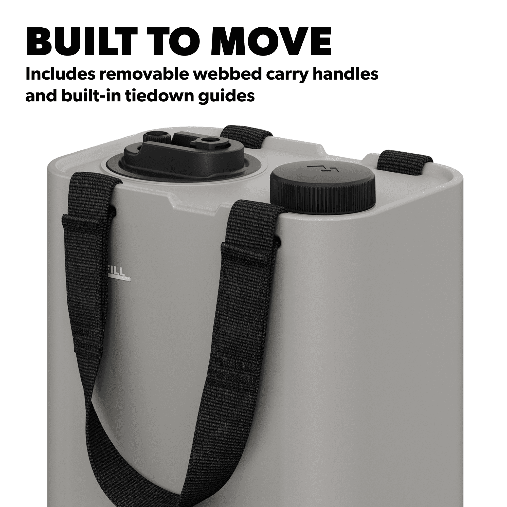 Dometic GO 11L Hydration Water Jug, BPA Free, Ideal for Camping, Outdoor Hiking