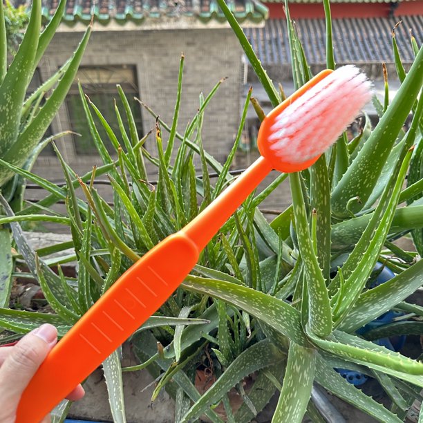 Cepillo de dientes grande con forma de baño, cepillo de dientes grande para colgar, cepillo suave para limpieza de baño