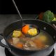 thumbnail image 3 of Alta calidad espátula de acero inoxidable 304, cura de sopa con mango largo de madera, 3 of 10