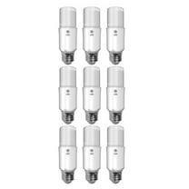 (9 bulbs) GE 35519 bright stik LED Lamp 40 watt equivalent, E26 Medium Base, 5000K Daylight 450 Lumens