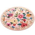 thumbnail image 3 of Soft Floral Area Rug for Living Room Bedroom Home Decorative Floor Mat Machine Washable Carpet, 3 of 7