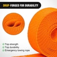 thumbnail image 4 of Nilight 1in x 12ft Heavy Duty Lashing Straps 4PCS Adjustable Cam Buckle Tie-Down Straps 1320LBS for Motorcycle Boat RV Cargo Trucks Trailer Luggage Orange&Black, 4 of 8