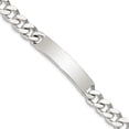 thumbnail image 1 of Bracelet d'Identité en Argent Sterling Gravable avec Maillons, 1 of 7
