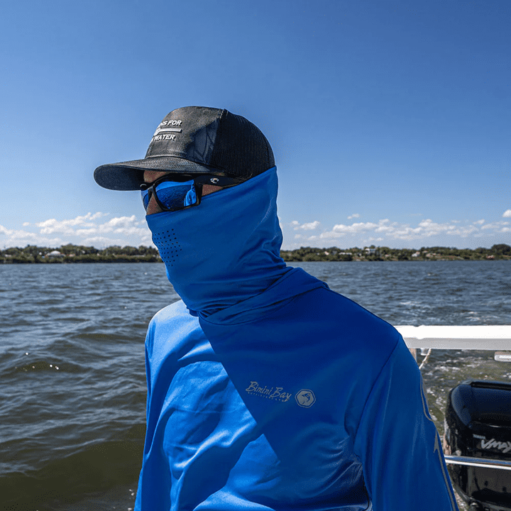CAPTAINS HELM / OUTDOOR SUN-GUARD MESH L/S TEE