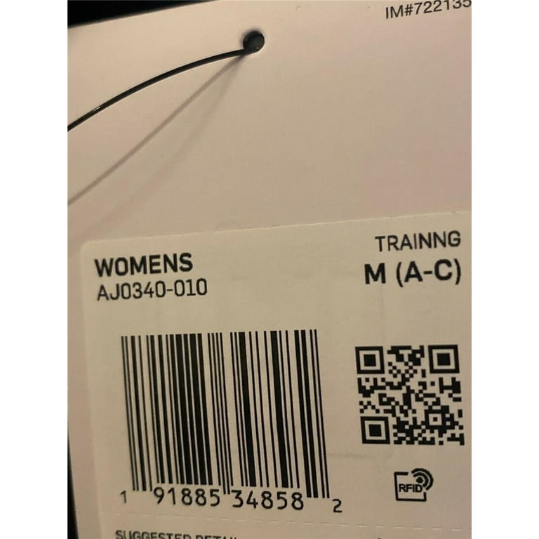 Nike Women's Alpha Dri-FIT Sports Bra, Black/White, M (A-C) New with  box/tags 