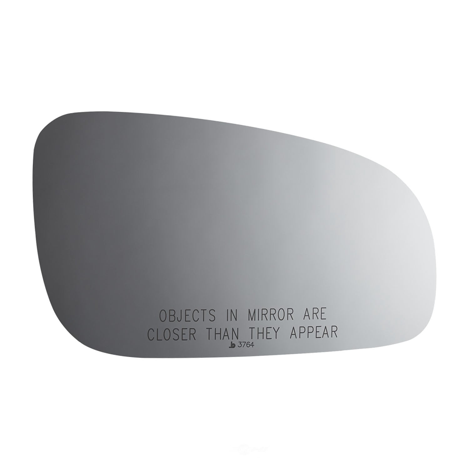 Burco Side View Mirror Replacement Glass - Clear Glass - 3764
