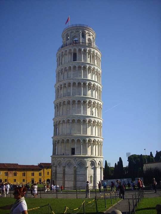 Leaning Tower Of Pisa Italy Pisa Building Tower-20 Inch By 30 Inch ...