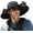 Black, variant on Solar Hat with Built in Fan, USB Solar Fan Cooling Hat, Wide Brim Sun Hat with Fan for Fishing Gardening Outdoor Summer Cooling Cap