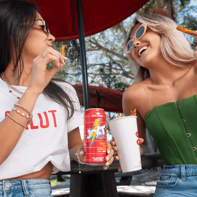 Redcon1 JOLT Cola Energy Drink – 200mg Caffeine, Zero Sugar, 16oz