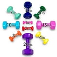 Brybelly SWGT810 20 lbs Vinyl Hex Hand Weights