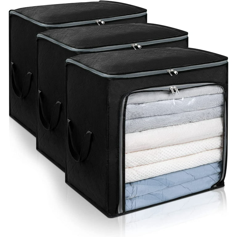 Clothes Storage Bags Comforters Blanket Closet Boxes Organizer