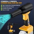 thumbnail image 4 of Para Batería de 18V Dew*alt, Soplador Seco a Chorro de 90000RPM, Ventilador Eléctrico Inalámbrico de Mano para Quitar Polvo para Teclado, Exterior, Limpiador de Auto, 4 of 6