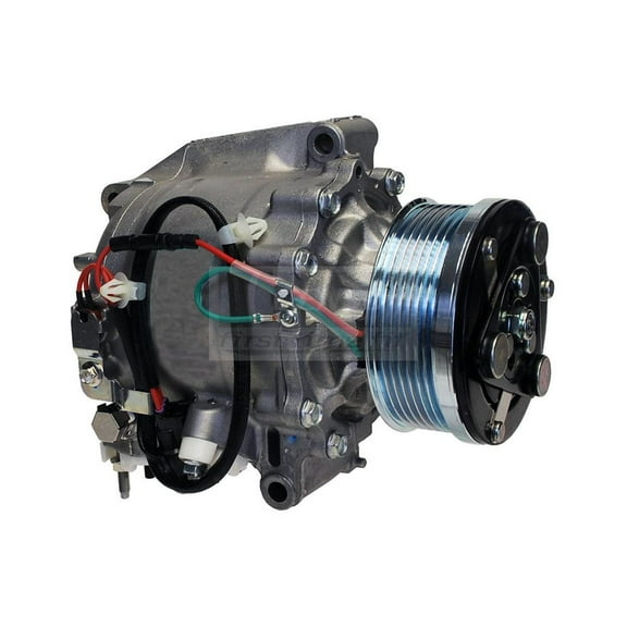 Denso 471-7054 New A/C Compressor with Clutch Fits select: 2006-2011 HONDA CIVIC
