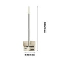 thumbnail image 3 of Yhmxh Cleaning Supplies- Cleaning Brushes Brooms Dustpan Set Double-layer Scraper Foldable Dustpan Non-stick Hair Dustpan Sweeping Brooms 180-degree Rotatable Brooms For Vertical Storage, 3 of 8