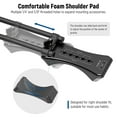 thumbnail image 6 of Neewer Universal Shoulder Rig Kit, 16"/40cm Extended 15mm Rod Support System Camera Stabilizer for DSLR Camcorder for Filmmaking, Compatible with SmallRig Follow Focus/Lens Support/Matte Box, SR004, 6 of 8