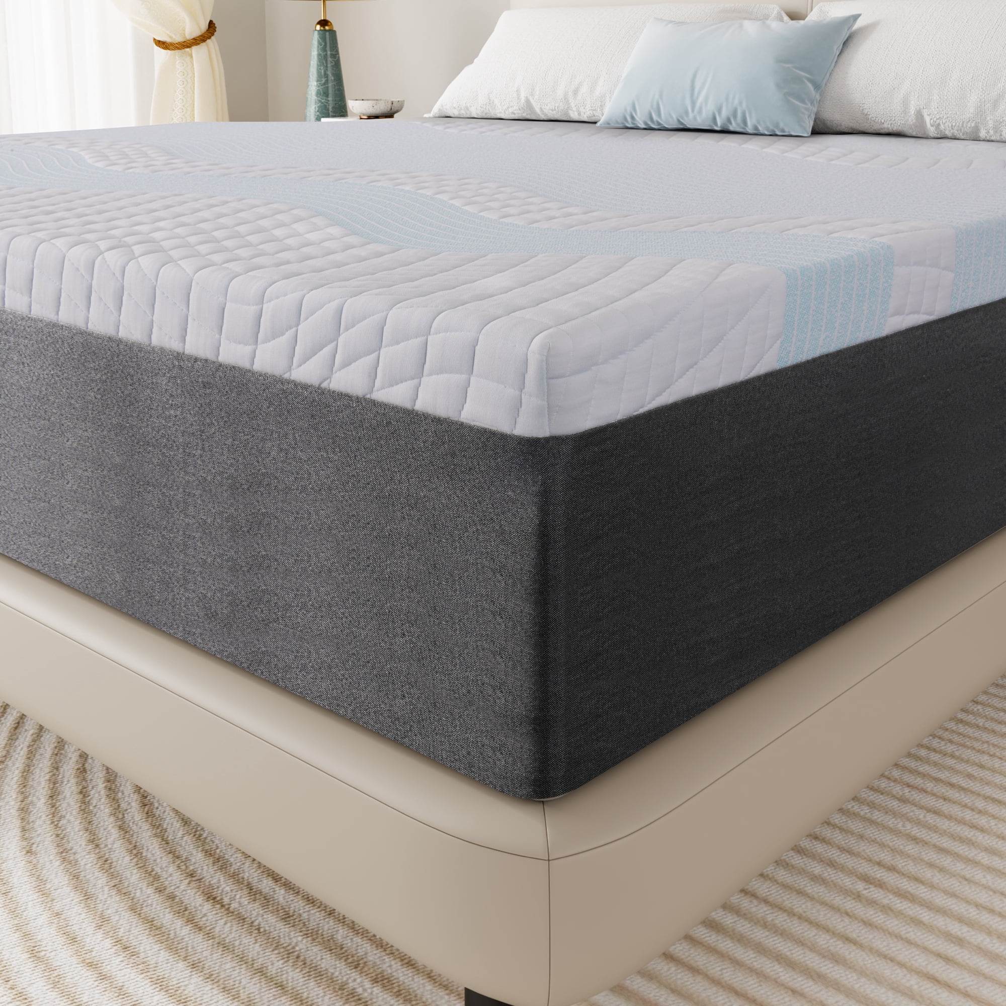 Queen Mattress, 10" Queen Size Memory Foam Mattress in a Box