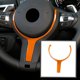 thumbnail image 3 of Riwesomey Embellecedor para cubierta de volante, rendimiento óptimo, cambio de esfera, componentes de automóvil, piezas auxiliares para automóvil, Vehículos, repuestos y accesorios Mis naranja, 3 of 6