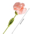 thumbnail image 4 of Clavel Ganchillo Punto Terminado para Cumpleaños Boda (color Piel), 4 of 8