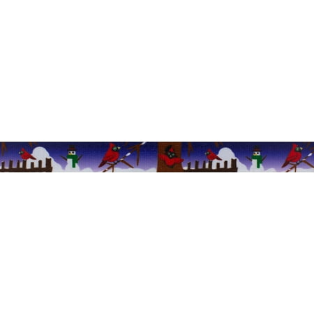 Country Brook Design® 3/4 inch Winter Cardinal Photo Quality Polyester Closeout, 5 Yards