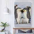 thumbnail image 5 of Funny Penguin Cute Black And White Penguin Kawaii Animal Family Posters Wall Art Painting Canvas Gift Living Room Prints Bedroom Decor Poster Artworks 20x30inch(50x75cm), 5 of 6