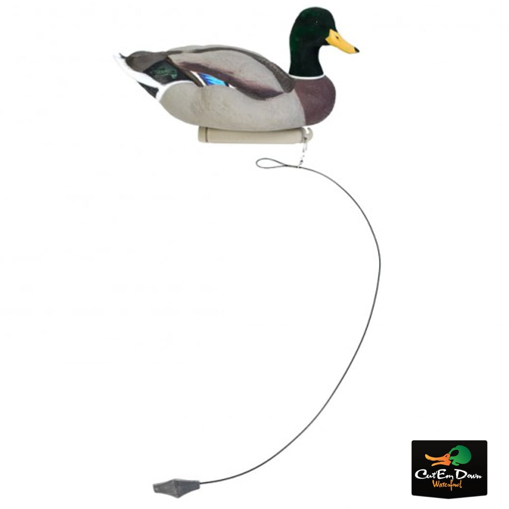 Texas Style Duck Decoy Anchor Weight Rig Lines 48" 