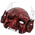 thumbnail image 3 of Máscara de para adultos, máscara de látex de cuerno de para Halloween, decoraciones de Halloween, realista y cómodo, disfraz, 3 of 8