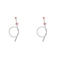 thumbnail image 3 of Wweixi Silver Effective And Easy-to Sewer Dredging Tool With Flexible Spring Effective Cleaning Easy As Shown 2Set, 3 of 6