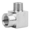 thumbnail image 3 of Pipe Connector, High Pressure Resistant Pipe Fitting Adapter BSPP Connector, Anti-Rust No Burrs For Air Oil Conveying Compressed Air 3/8in, 3 of 8