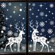 thumbnail image 2 of Pegatinas de Reno para ventana, calcomanías navideñas, calcomanías de Año Nuevo, decoración de Festival, 2 of 4