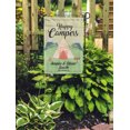 thumbnail image 3 of Printtoo Tan Happy Campers Garden Summer 12.5x18 Inches Double SidedFlagsDouble Sided CampFlagCampsiteFlagPersonalized Camping Flags, 3 of 4
