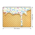 thumbnail image 2 of Area Rugs For Living Room Decor - White Ice Cream Soft Anti Slip Throw Washable Rugs 5x7 For Bedroom, Indoor Carpet For Bedroom Living Room 80x58In, 2 of 7