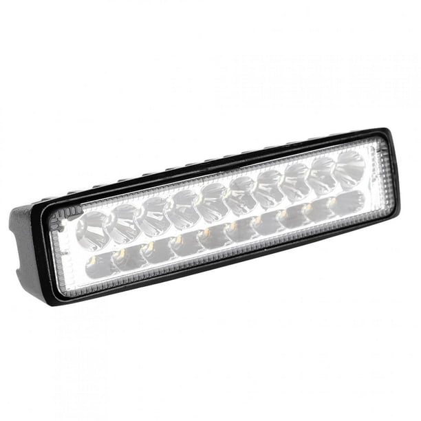 Barra de Luces Lideró de 12v a 36v, 60w, 20 LED, Barra de Luces de Trabajo para Motocicletas y Automóviles, Barra de Faros de Conducción, Barra de Dos Colores, Barra de Luces