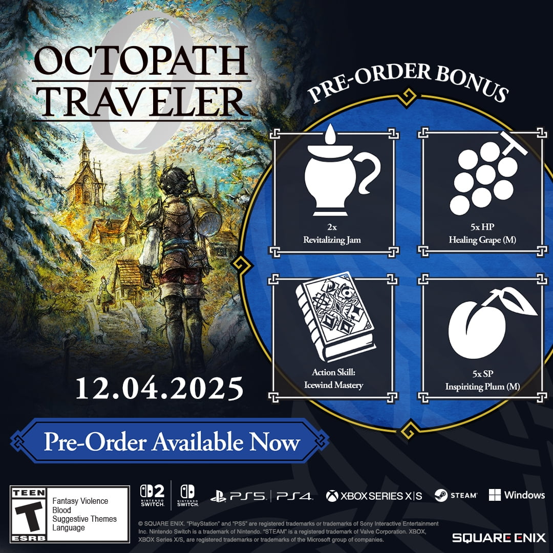 switch2 OCTOPATH TRAVELER 0 PIKMIN 4 セット Octopath Traveler 0, Nintendo Switch 2 - Walmart.com