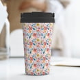 thumbnail image 6 of Yiaed Floral Ditsy Print Stainless Steel Coffee Mug -Vacuum Insulated Coffee Tumbler - Leakproof Travel Mugs Insulated for Hot & Cold Drinks, 6 of 8